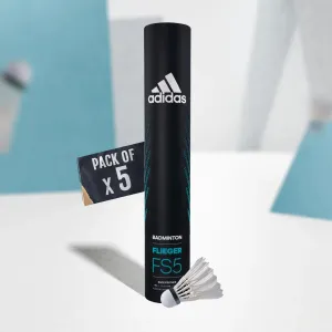 Adidas Flieger FS5 (Speed 75) Badminton Feather Shuttlecock (Pack of 5)