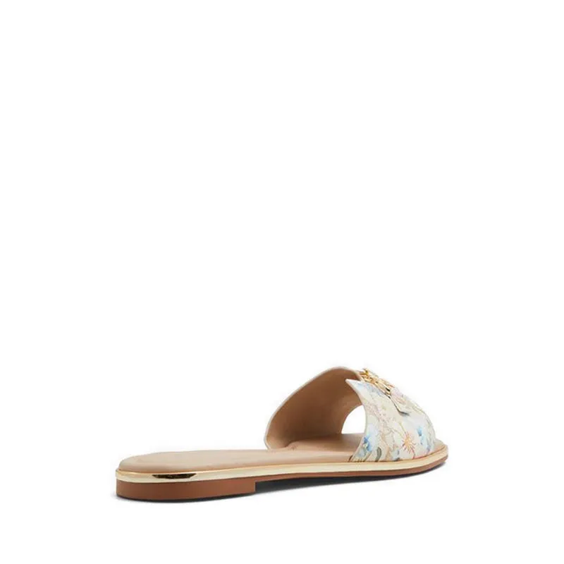 Alamassi Flat Sandals - Beige Overflow
