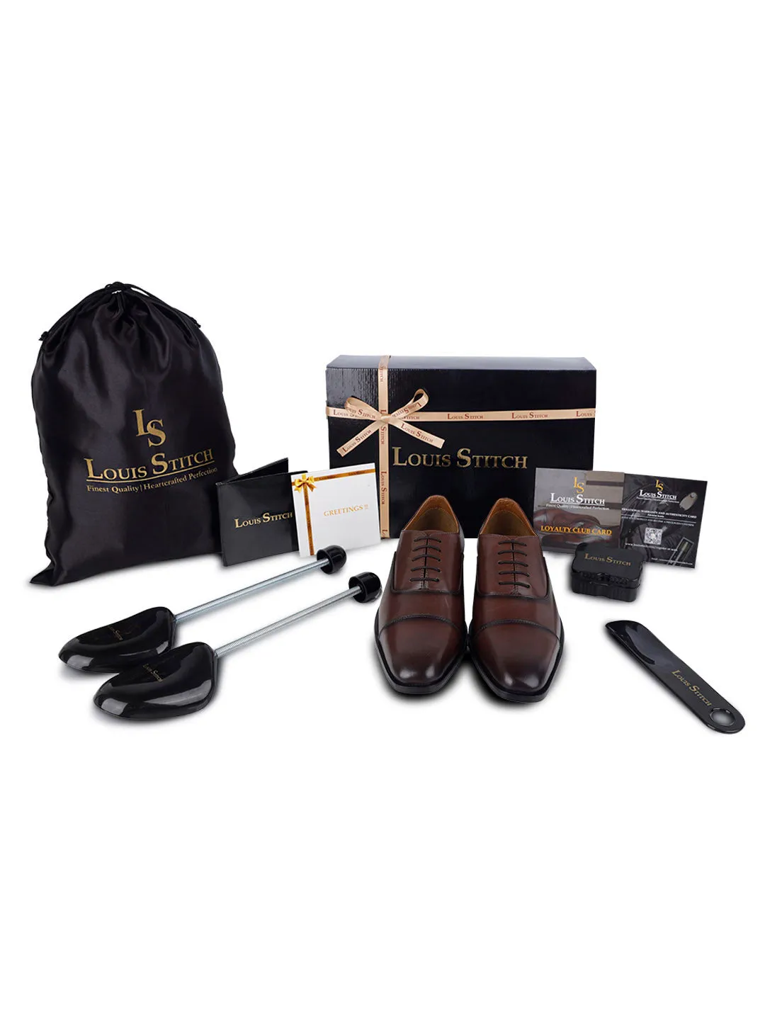 Brunette Brown Handmade Premium Italian Leather Oxfords
