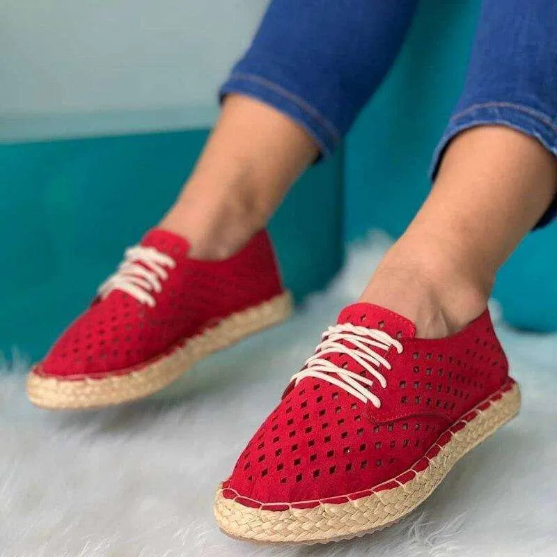Casual Holed Women Loafers