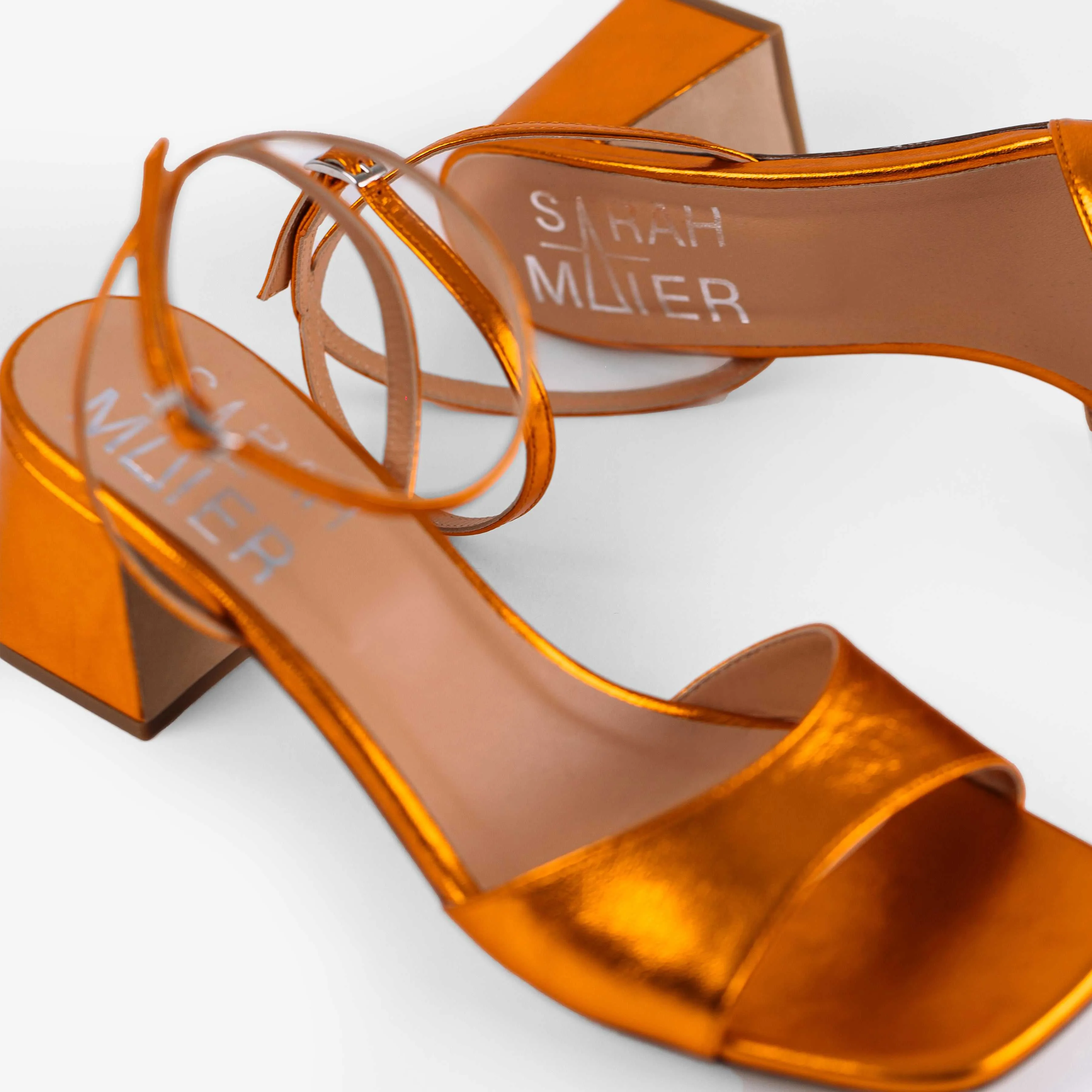 Cetus Orange Sandals