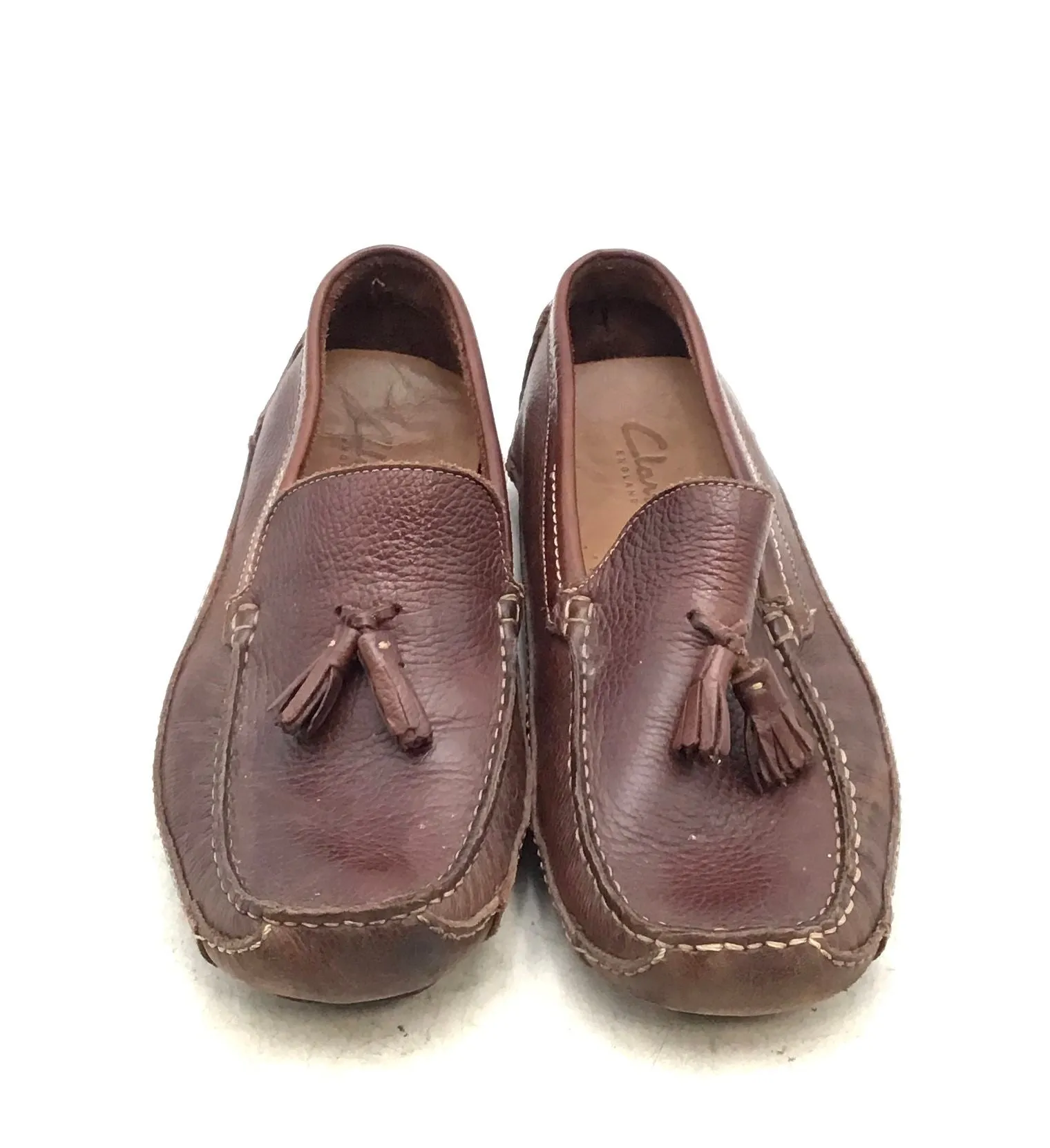 Clarks Men's 30429 Brown Casual Loafers - Size 11M
