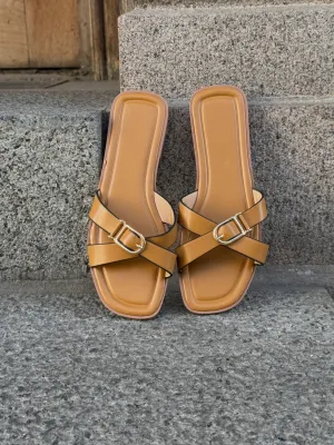 Debbie Sandals - Camel