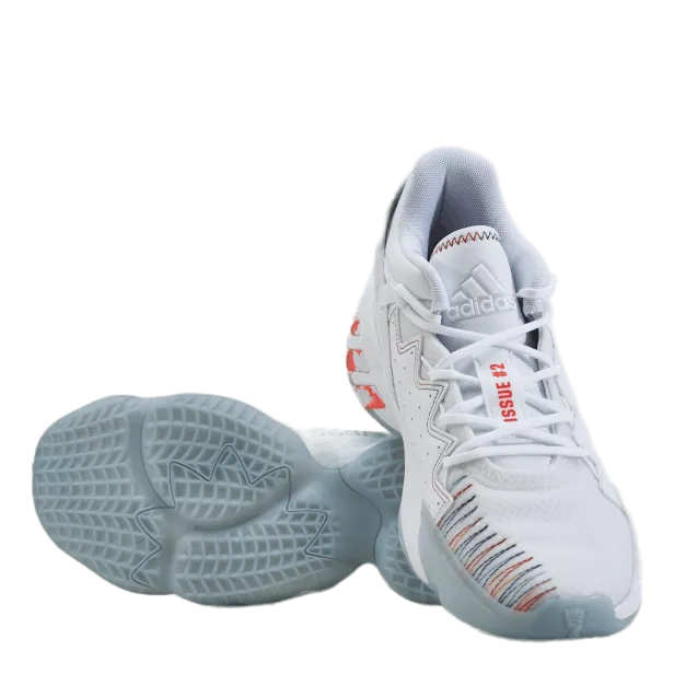 D.O.N. Issue #2 Shoes Cloud White / Cream White / Solar Red