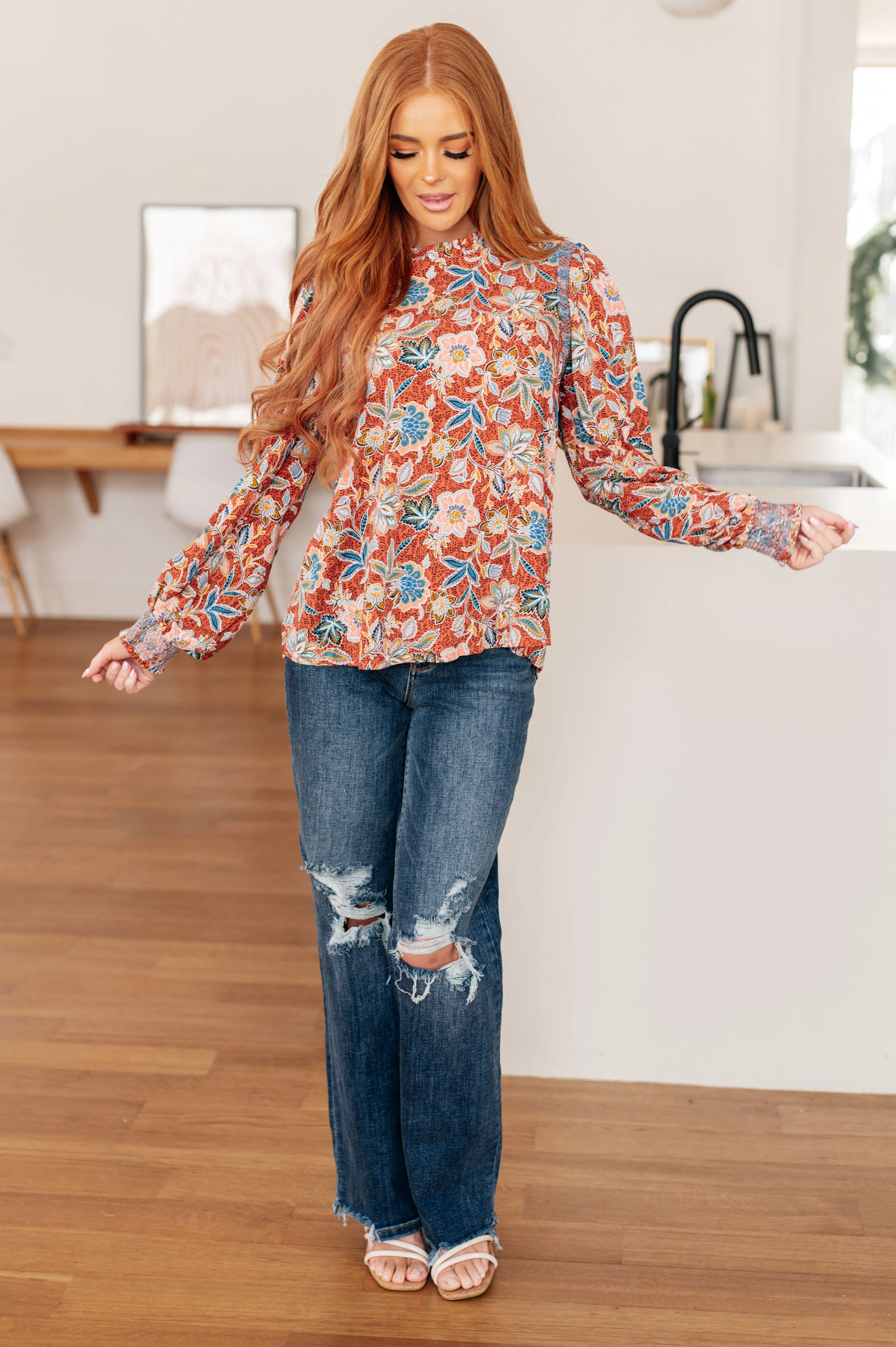 Floral Delight Blouse (Online Exclusive)