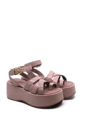 Free People Hazel Flatform Sandal Ember