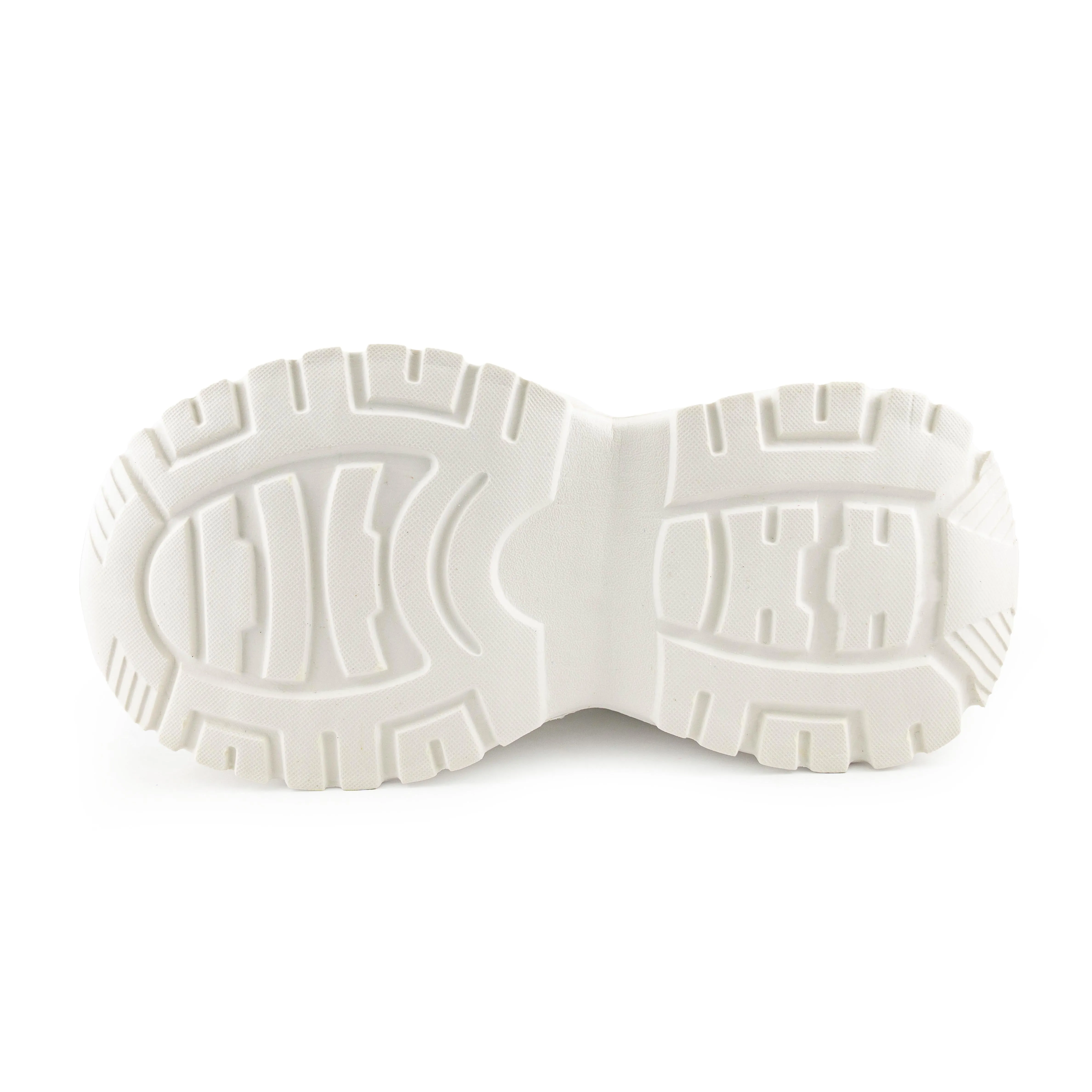 Kids' Unsex Rotary buckle Sneakers - A28666 White