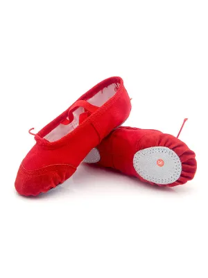 Leather Head Dance Shoes Ballet Soft Sole Cat Claw Training Shoes