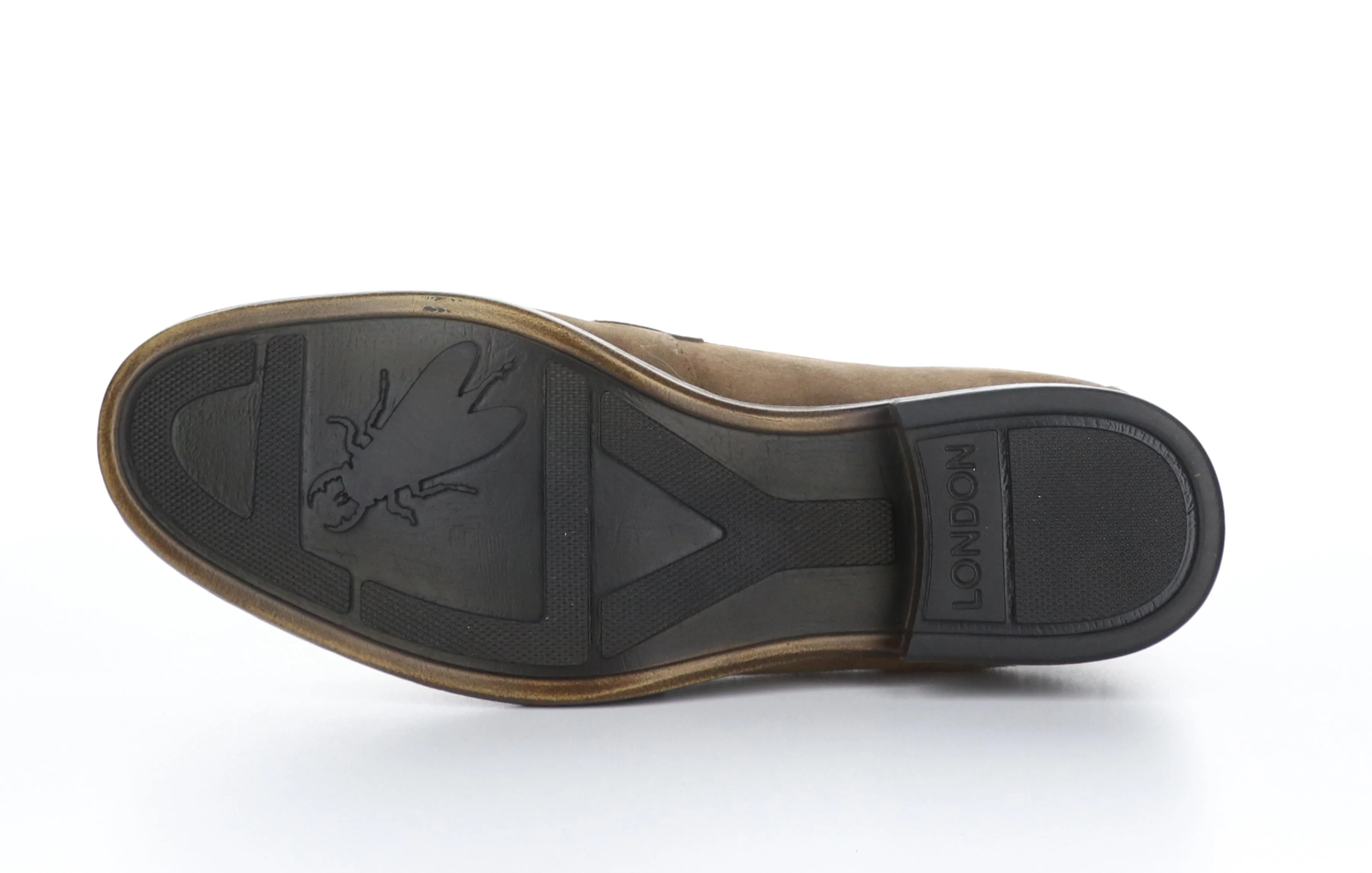 MAXE747FLY Oil Suede  Sand Loafers Shoes
