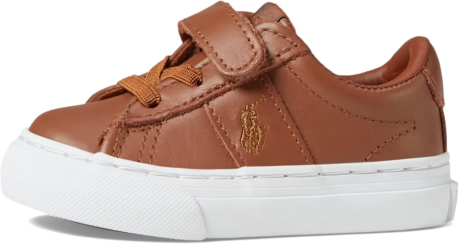 POLO RALPH LAUREN Men's Sayer Leather (Toddler) Sneaker
