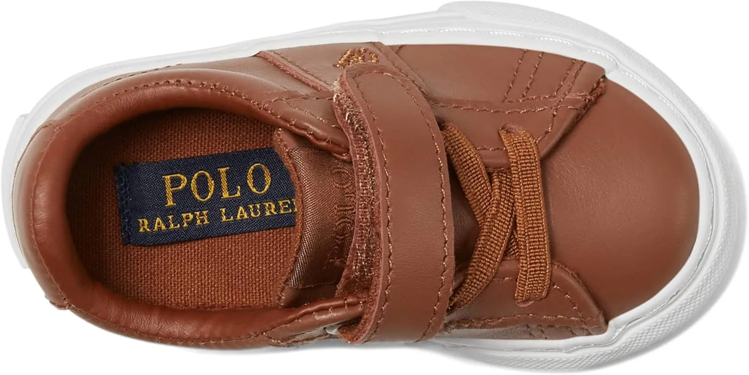 POLO RALPH LAUREN Men's Sayer Leather (Toddler) Sneaker
