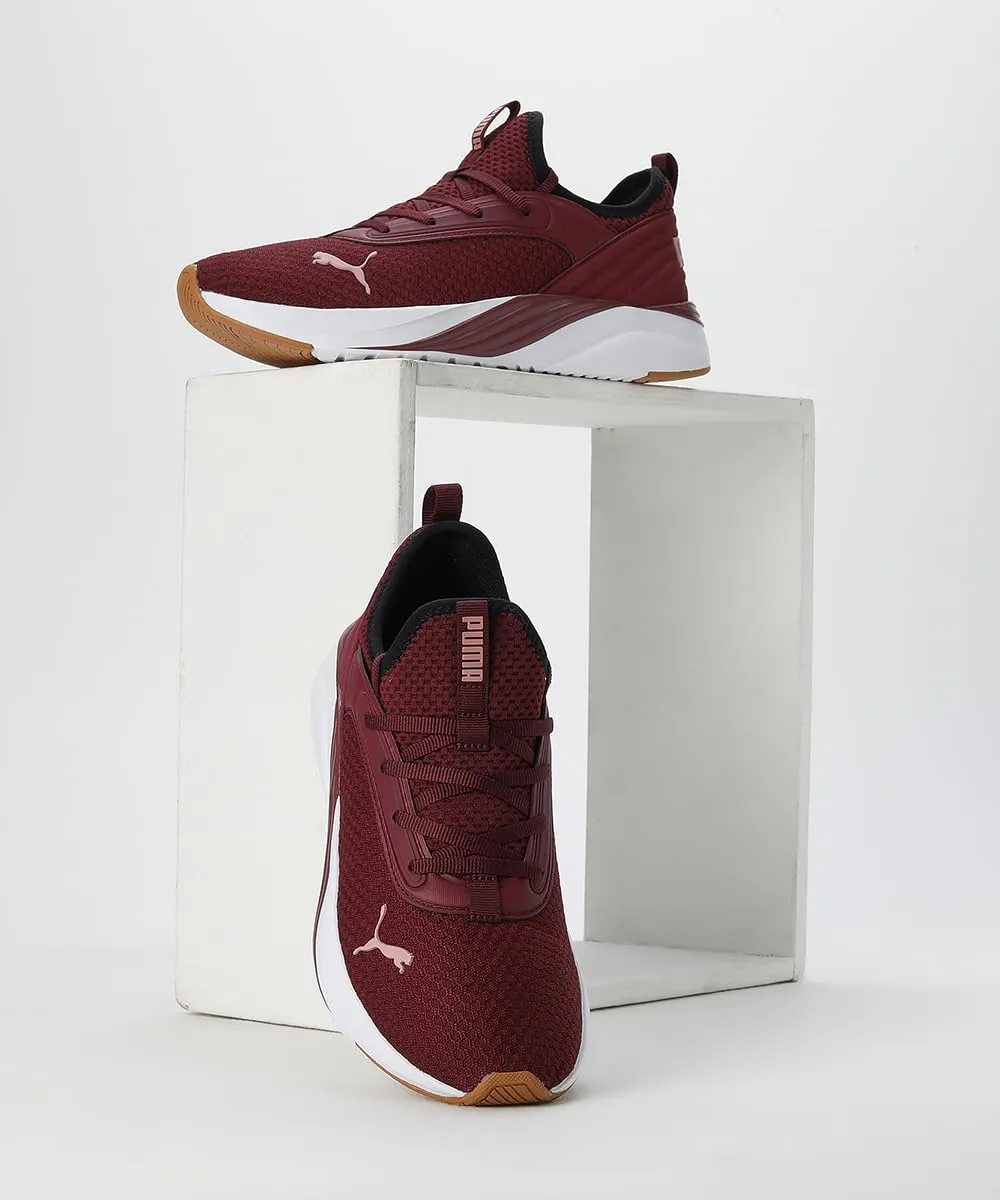 Puma Womens Softride Ruby Luxe WN's Dark Jasper-Future Pink Running Shoe - 4 UK (37758009)