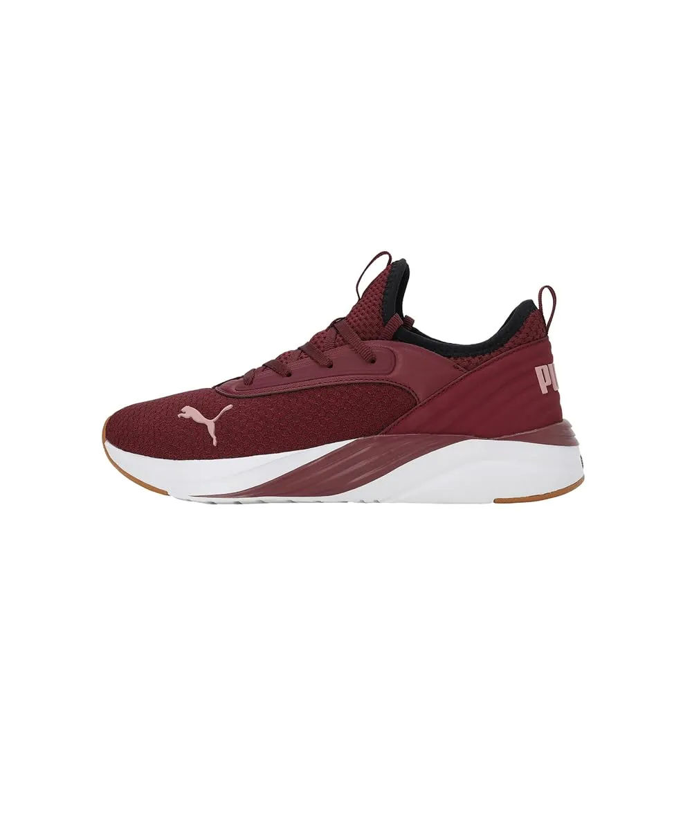 Puma Womens Softride Ruby Luxe WN's Dark Jasper-Future Pink Running Shoe - 4 UK (37758009)