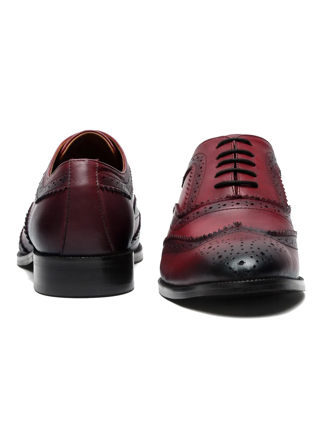 Rosewood Handmade Premium Italian Leather Brogues