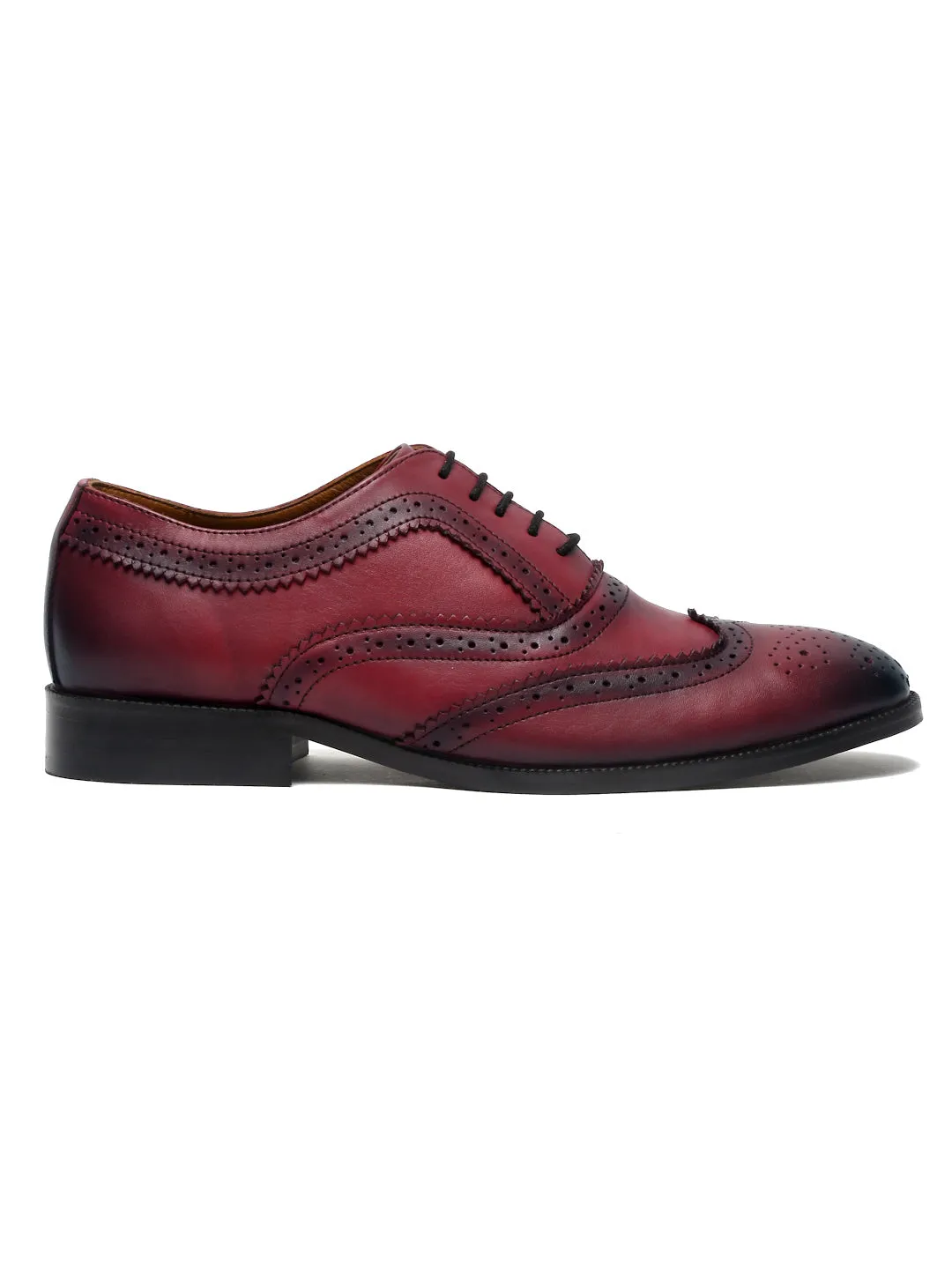 Rosewood Handmade Premium Italian Leather Brogues