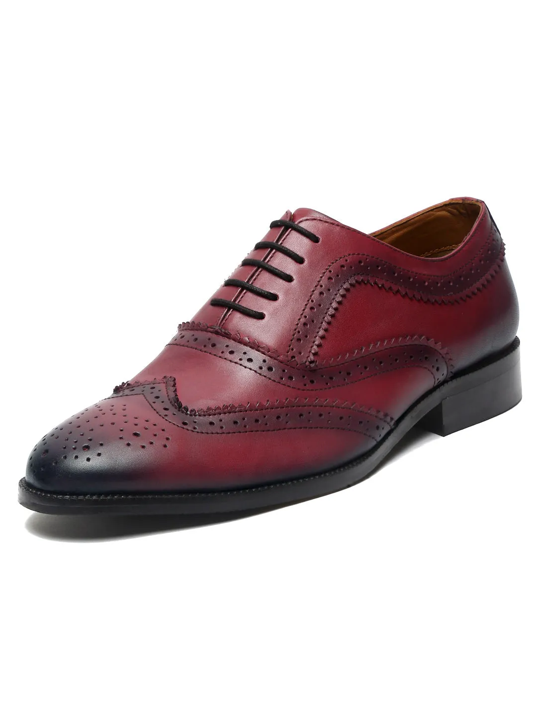 Rosewood Handmade Premium Italian Leather Brogues