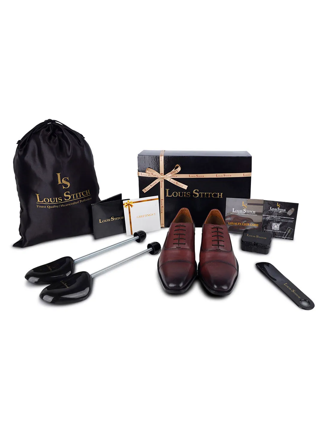 Rosewood Handmade Premium Italian Leather Oxfords