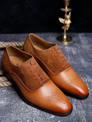 Russet Tan Handmade Premium Italian Leather Brogues