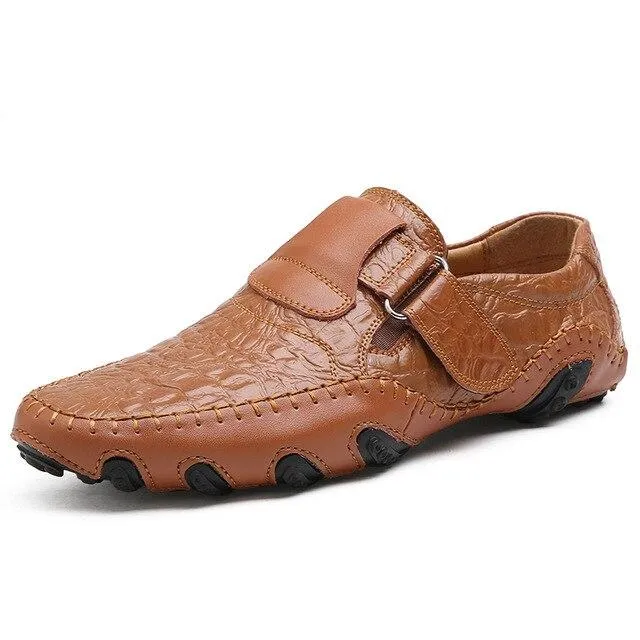 Shoes - Luxury Genuine Leather Men's Casual Loafers