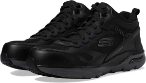 SKECHERS Men's Arch Fit SR-Pyreford Comp Toe Sneaker, Black, 11