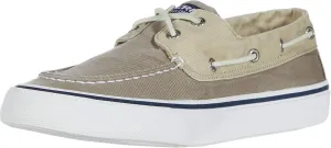 Sperry Men's Bahama II Boat Shoe, SW Oyster/Khaki, 15 M US