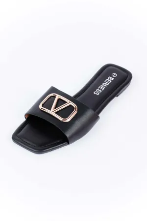 Vivian Sandals- Black